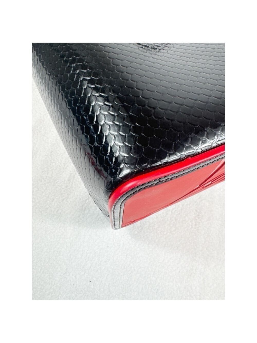 Christian Louboutin Large Cabata Birdy Tote – Black Patent - Picture 11 of 16
